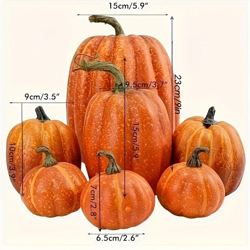 Halloween Pumpkin Decoration Set (7pcs)