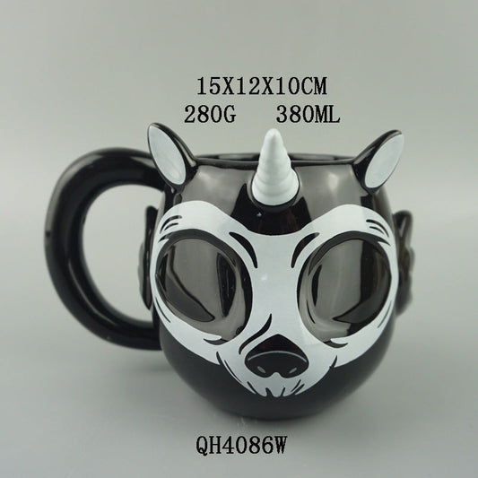 Ceramic Unicorn Halloween Mug